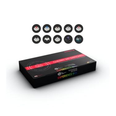 Imagem de Cherry Kit de interruptor MX RGB | Interruptores de teclado mecânico de 23 ou 36 peças | DIY, teclado Hot Swap ou Gaming | Amostras de cores do kit de experiência