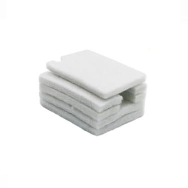 Imagem de New Print Almofada Absorvente Feltro Compatível Epson L3150, L3250, L3110, L5190, L3210, L5290, L5590, L1250, L1110, L3100, L3160 - Branco