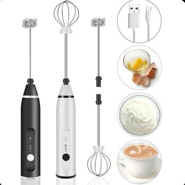 Imagem de Mini Mixer Elétrico Portátil Misturador Batedor Bebidas