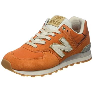 Imagem de New Balance Tênis masculino 2002, Laranja, 41