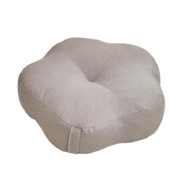 Imagem de Generic Almofada Redonda para Meditação E Assento, Ideal para Ioga E Sofá-cama, Cinza claro
