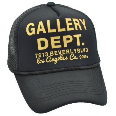 Imagem de Boné de beisebol Gallerys Depts Anime Snapback, algodão preto