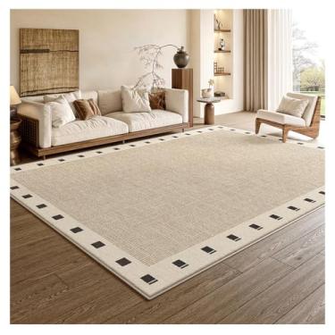Imagem de SPXMQSS Tapetes de área para sala de estar, lavável, antiderrapante, antiderrapante, tapete de piso interno, resistente a manchas, para quarto, sala de jantar, escritório em casa, J, 240 x 400 cm