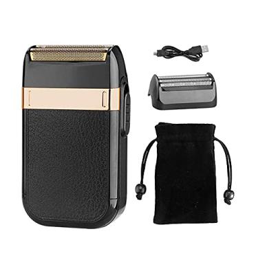 Imagem de Aparelho de Barbear Elétrico para Homens Lâmina Sem Fio Cortador Recarregável