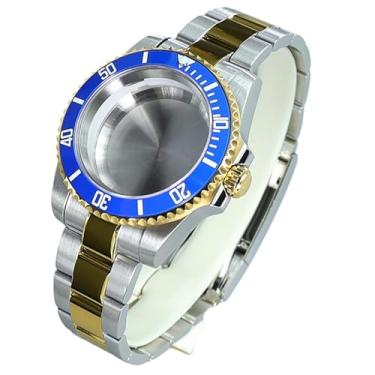 Imagem de FEIYASHI Relógio masculino Pro Sports Mergulho com caixa de 40 mm para NH35/34/36 Miyota8215 ETA2824 Movimento, Tampa inferior sólida 10, For ETA2824 PT5000 Movement, Caixa de relógio de luxo