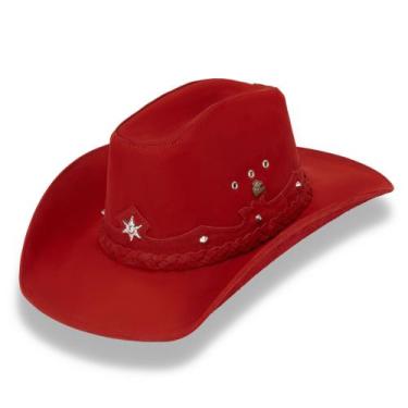 Imagem de Chapéu Cowboy Rodeio Country Americano Masculino e Feminino - Traiado,