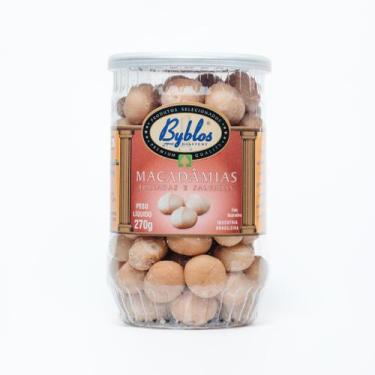 Imagem de Macadâmia Torrada e Salgada Byblos 270g