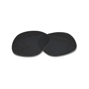 Imagem de SmartVLT Lentes de substituição pretas Stealth para óculos de sol Oakley Garage Rock OO9175