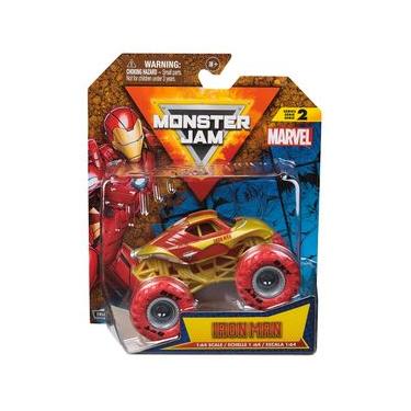 Imagem de Monster Jam - Carrinho do Homem de Ferro 1:64 - Série 2
