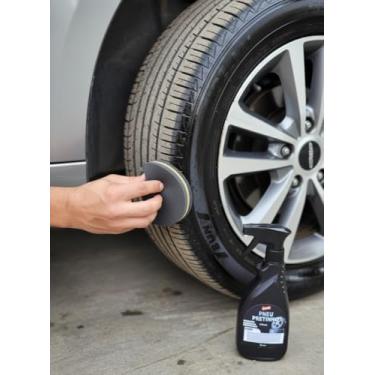 Imagem de Kit 10 Unidades Preteador de Pneu Pretinho 500ml Spray - Atacado para Lava Rápido e Revenda - Brilho Intenso