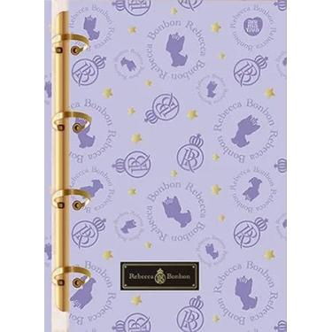 Imagem de caderno argolado fichario colegial rebecca bonbon 160 folhas (roxo)