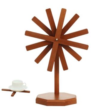 Imagem de Conjunto De Apoios Para Panelas De - Porta Copos Forma de Moinho de - Base Isolante De Tigelas,para Copos Tigelas Pratos Panelas Cozinha Sala de Estar Mesa de Jantar Balcão Restaurante