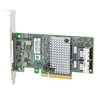 Imagem de KIMISS LSI 9267-8i 2208 Placa Controladora de Controle Principal PCIEx8 6 Gbps SAS SATA 0 1 512 MB de Cache para Servidores