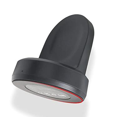 Imagem de ZEZEFUFU Estação de carregamento de relógio inteligente sem fio carregador de substituição com cabo USB de 60 cm para Samsung Galaxy Gear 42/46 mm