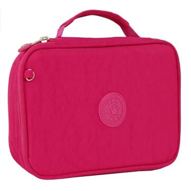 Imagem de Estojo Box Escolar Bolsinha Porta Caneta Lapis Coloridos Grande Jumbo Organizadora-Feminino