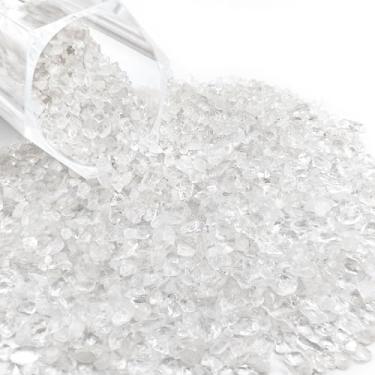 Imagem de Kaiyuan Dynasty 230 g (230 g, 5-7 mm, lascas de cristal transparente, pedras trituradas, cristais de pedras preciosas naturais para enchimento de vasos, pedras de cascalho de aquário e decoração de