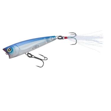 Imagem de Isca flutuante para banho YO-Zuri 3DB Popper 75 mm Cor: Azul Pro fosco