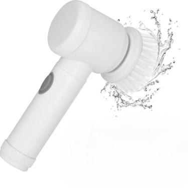 Imagem de Escova Elétrica de Limpeza 3 em 1 Sem Fio Limpador Multiuso Prático Para Cozinha Banheiro