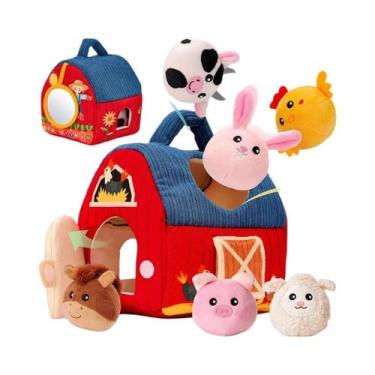 Imagem de Brinquedo De Colmeia Para Bebês De 6 a 12 Meses, 5 Brinquedos Sensoria