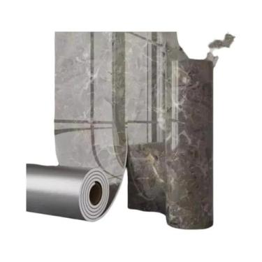 Imagem de Papel De Parede De Mármore Autoadesivo Impermeável Para Quarto E Sala 