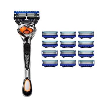 Imagem de Aparelho De Barbear Manual Masculino De Alta Qualidade Com 5 Camadas, 