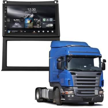 Imagem de Multimídia Adak 7P Scania 124 série euro 5 2012 a 2018 2+64GB Quadcore Carplay Android Auto Gps