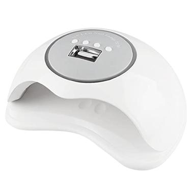 Imagem de Lâmpada de unhas LED UV 72W, máquina de secar unhas, lâmpada de gel UV LED para esmaltes à base de gel de unhas e unhas – Luz portátil de cura de unhas com 36 peças de LEDs, 3 configurações de