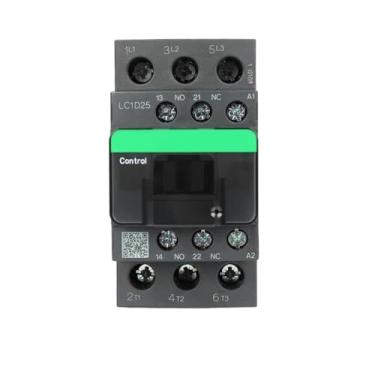 Imagem de Contator de três polos AC 3P LC1D25B7C LC1D25CC7C LC1D25E7C LC1D25F7CLC1D25M7C LC1D25Q7C LC1D25P7C (LC1D25CC7C AC36V)