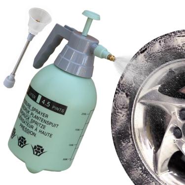 Imagem de Pulverizador de bomba de lavagem de - Pulverizador de bomba manual 2L de jardim | de jardim com haste de extensão, pulverizador de manual pressurizado, pulverizador de