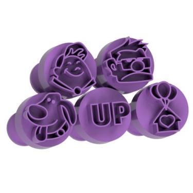 Imagem de Kit Carimbo Marcador Brigadeiros UP ALTAS AVENTURAS Molde Festa Confei