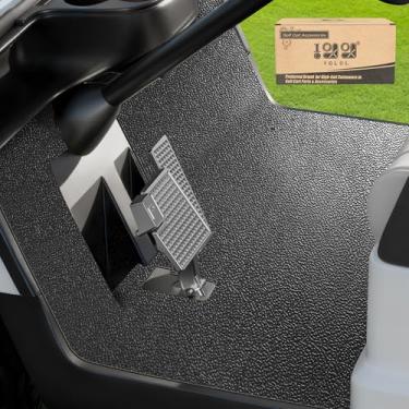 Imagem de 10L0L Tapete de chão de carrinho de golfe para Yamaha G29 Drive/Drive 2, tapete de gel de sílica resistente a altas temperaturas, 8 mm de espessura, não deformado, antiderrapante (Drive2)