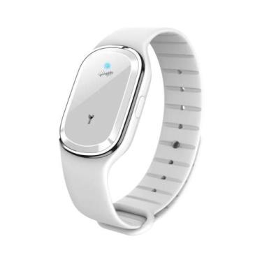 Imagem de Pulseira Repelente De Mosquitos Ajustável Com Carregamento USB Para Cr