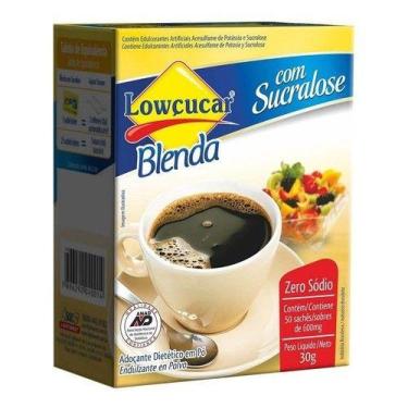 Imagem de Adoçante Lowçucar Sucralose 30g Com 50 Sachês - Kit 3 Unidad