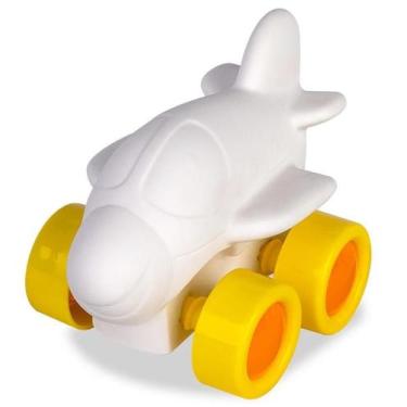 Imagem de Brinquedo Aviãozinho Para Pintar - Mundo Colorido
