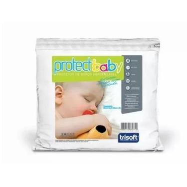 Imagem de Protetor  70x1,30 100% impermeável elástico colchão berço baby menina 