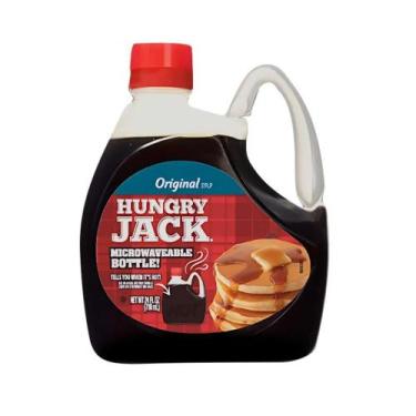 Imagem de Xarope de maple syrup hungry jack original 710ml  ideal para panquecas