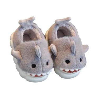 Imagem de Chinelos De Inverno Para Crianças Antiderrapantes Em Algodão Design Fo