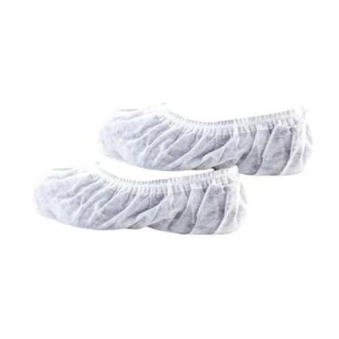 Imagem de Propé Descartável em TNT com Elástico - 20G - Pacote c/ 100 un - Limed