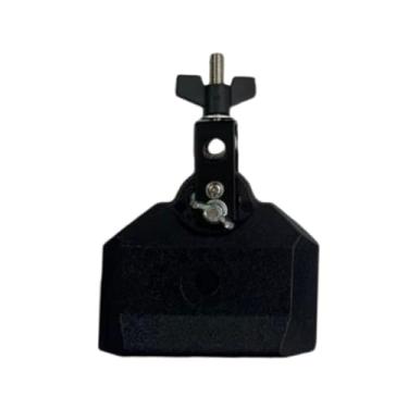 Imagem de Esquirla Blocos de percussão musical, blocos rítmicos, acessórios para bateria, sino de vaca, fácil de instalar, instrumento de percussão premium e fácil de, Preto, M