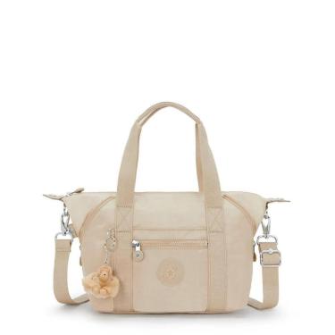 Imagem de Bolsa Kipling Art Mini Sparkled Beige-Feminino