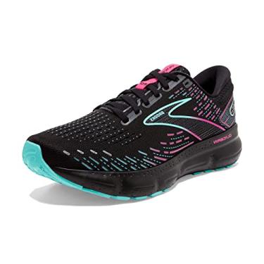 Imagem de Brooks Ariel '18 feminina, Preto/azul claro/rosa, 6