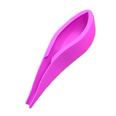 Imagem de Aoresac Mictório Portátil para Mulheres, Mictório Feminino de Silicone Com Suporte e Xixi, Tamanho Ideal para Bolsa, Cadeira de Rodas, Camping, Caminhada, Incluindo Estojo Transporte (Rosa)