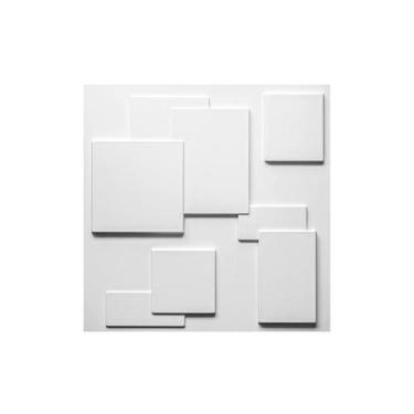 Imagem de Revestimentos 3D Parede Modelo Quadratto Placas Decorativas - Ilove3d