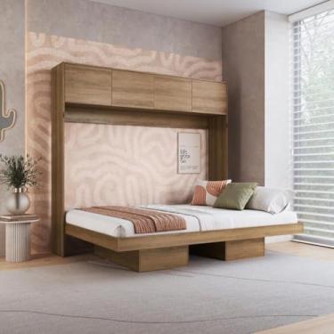 Imagem de Cama Casal Articulável Horizontal com Portas