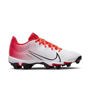 Imagem de Nike Chuteira feminina Hyperdiamond 4 Keystone (CZ5918-007, preto/branco-cinza frio-volt), Branco, 37