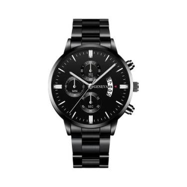 Imagem de Relógio Esportivo De Luxo Masculino Em Aço Inoxidável Com Quartzo, Rel