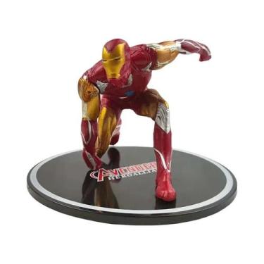 Imagem de Figuras De Ação Em PVC Do Marvel Comics: Homem De Ferro, Homem-Aranha,