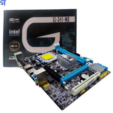Imagem de Placa Mãe Soquete 775 / Ddr3 Goline G41 Gl-41-Ma G41