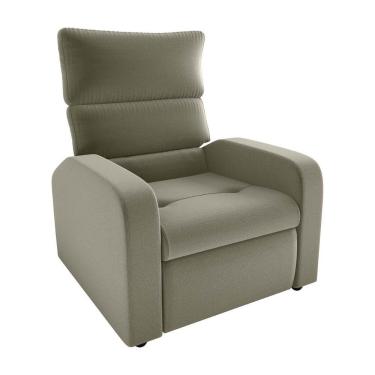 Imagem de Poltrona Do Papai Reclinável Kwid Veludo Capuccino Matrix Veludo Capuccino