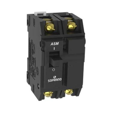Imagem de Disjuntor Nema Bifásico Soprano ASM2-B 15A